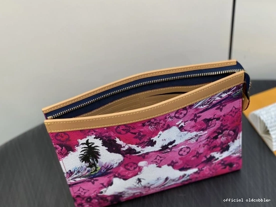 Official oldcobbler LOUIS VOYAGE-27*21*6CM POCHETTE VUITTON 0713
